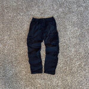 Men's Black Cargo Pants